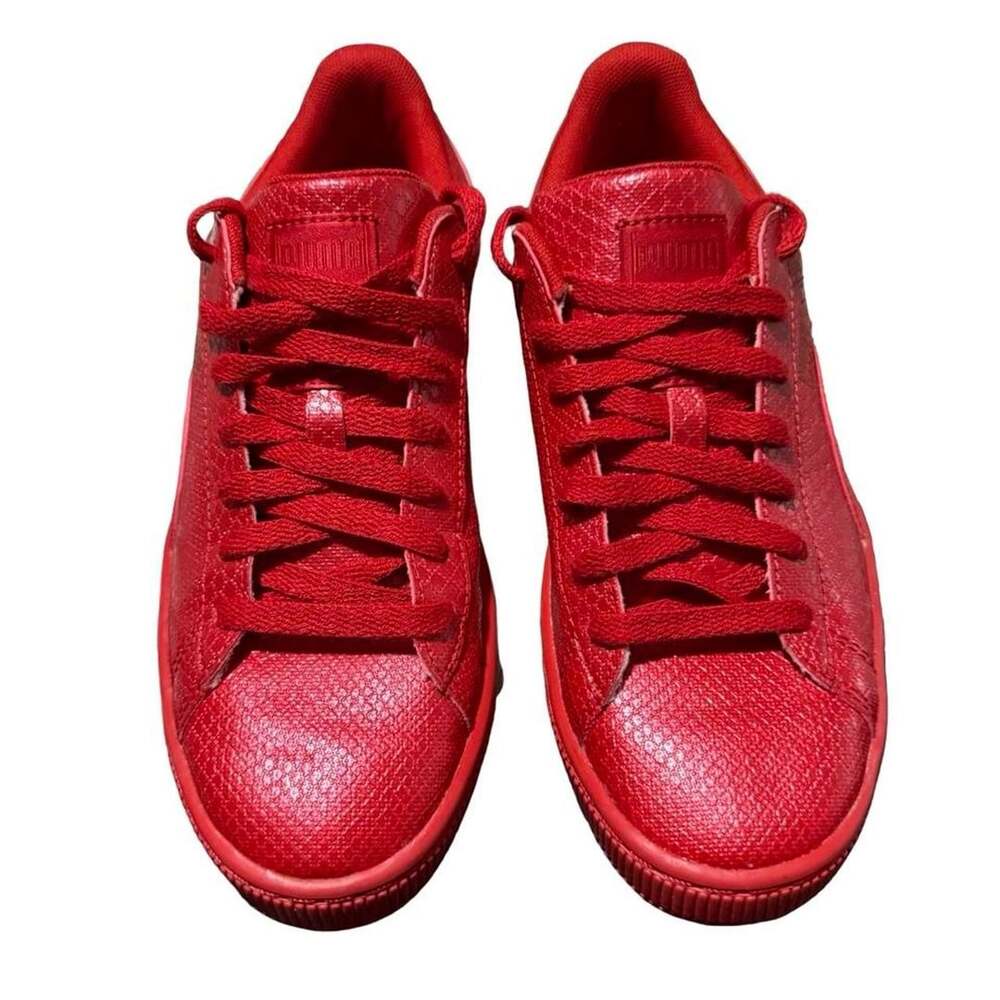 Puma Basket Future Minimal Size 8.5 Red Sneakers